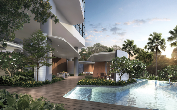 Coastline Residences Pool side